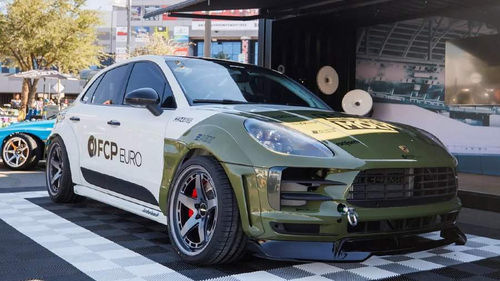 Porsche Macan for drifting
