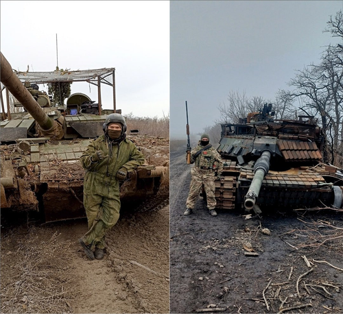 Т-80БВМ в полевых условиях