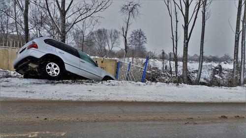 The driver lost control<br>