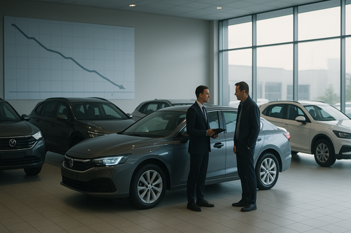 New car sales in Russia decreased in November