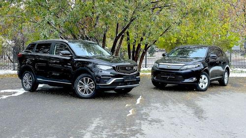 Toyota Harrier на Geely Atlas Pro