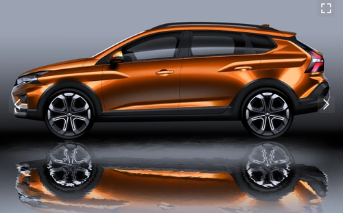 Рендер Lada Iskra
