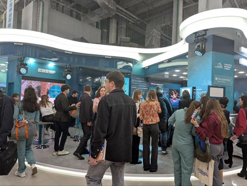 SIBUR stand at the V Congress of Young Scientists