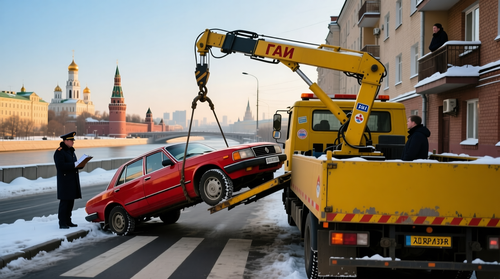 Тарифы на эвакуацию автомобилей вырастут в Москве с 2026 года