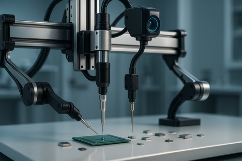 Unique robotic dispenser for microelectronics and mechanical engineering created by SPbPU scientists