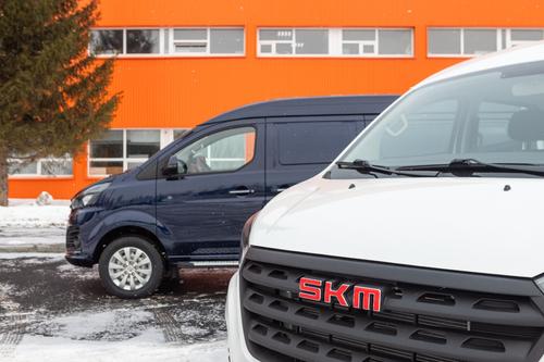 Car under the SKM brand