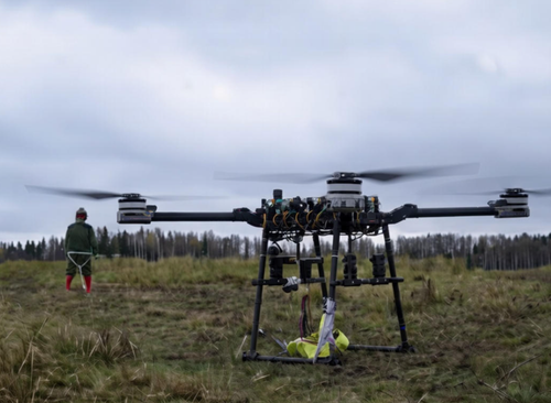Dron pesado de transporte y ataque «Slon»