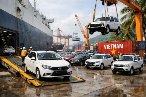 Возвращение Lada во Вьетнам: автомобили были популярны в социалистической республике более 20 лет назад