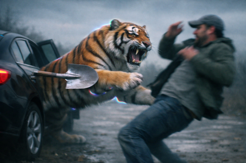Author of AI-generated Tiger Attack Fake in Primorye May Face Fine of up to 100,000 Rubles