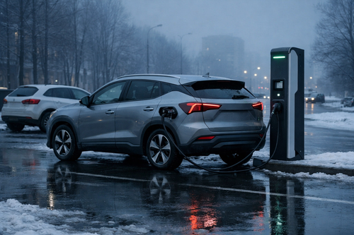 New electric car sales in Russia decreased by 30% in 2025