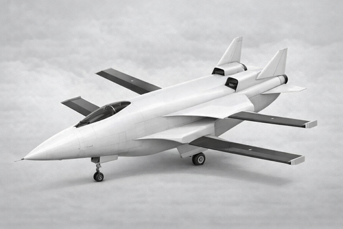 En Russia crearon un avión triplano cuya fuerza de sustentación la genera el propio fuselaje