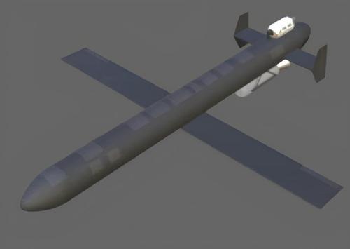 Render of the "Geranium-5" drone