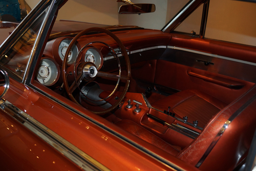 Interior of the Chrysler Turbine Car