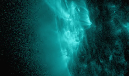 Second most powerful explosion of the year recorded on the Sun