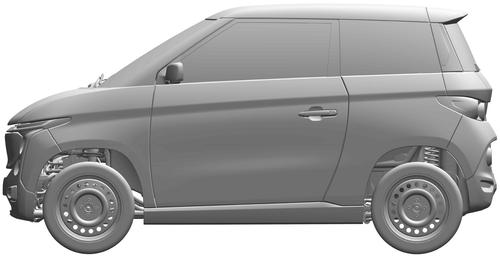 Concept of a new Russian electric car