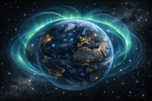 A weak magnetic storm affected Earth on Friday night