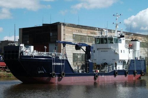 Barcaza autopropulsada de carga rodada marina del proyecto DCV47 tipo "Sosnovka"