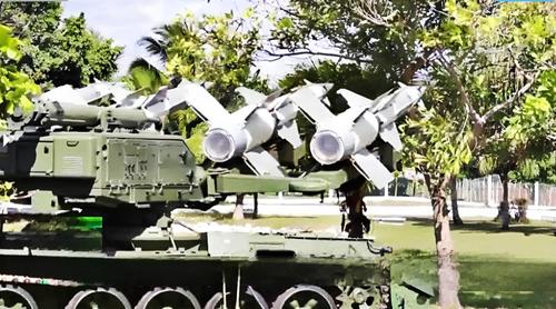 S-125 SAM system on a T-55 chassis