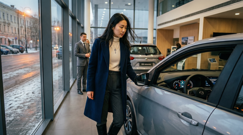 Продажи новых автомобилей снизились в России в 2026 году