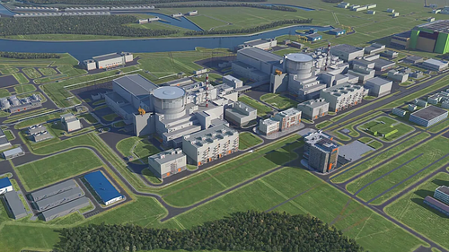 Central nuclear "Paks-2"