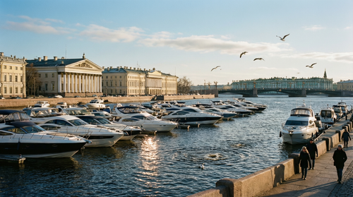 Новый яхт клуб построят в Санкт-Петербурге