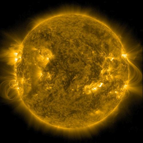Space is uneasy again: three powerful flares occurred on the Sun on February 11