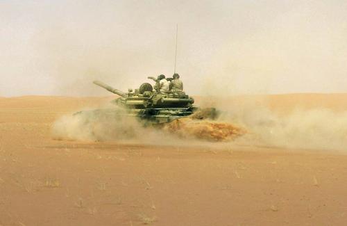 Т-90С «Бхишма» на испытаниях в пустыне Тар