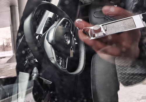 Interior of the Lada Azimut prototype
