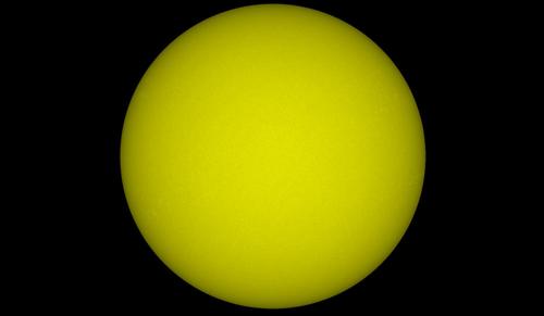 Sun without spots