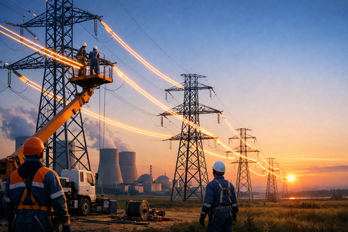 Repair of the "Ferrosplavnaya-1" line near the Zaporozhye Nuclear Power Plant will take a week
