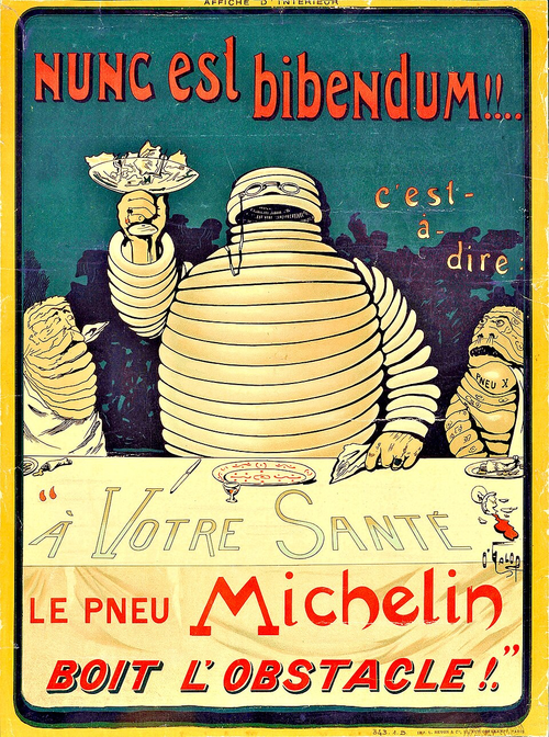 Плакат Michelin 1898 года&nbsp;