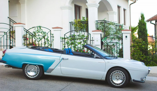 Unique hybrid: a Volga convertible with a Chrysler engine has gone on sale
