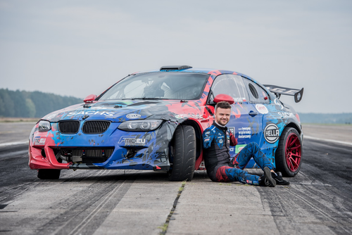Bartosz Ostałowski and his BMW M3