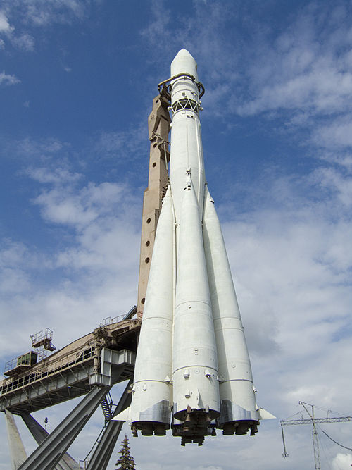 Copia del cohete "Vostok", VDNKh, Moscow