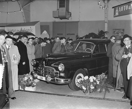 GAZ-12 ZIM at a car exhibition