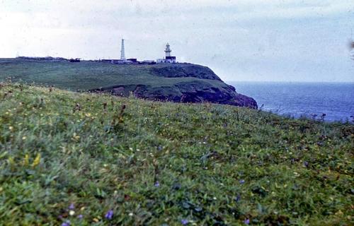 Lighthouse on Shikotan Island