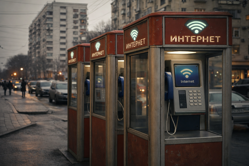 Internet in phone booths: An unexpected idea proposed in Russia