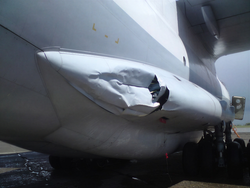 Consecuencias de la colisión del Il-78 con el Tu-95MS