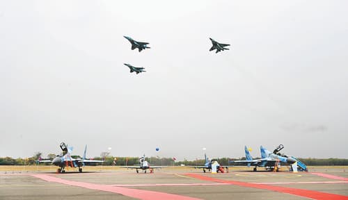 New Su-30SME aircraft in Myanmar