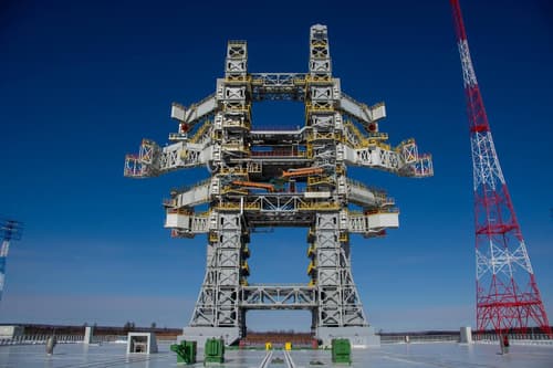 Стартовый комплекс для ракет «Ангара» на космодроме «Восточный»