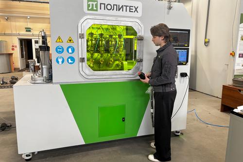 The first laser complex in Russia for the production of endoprostheses was created at the Polytechnic University