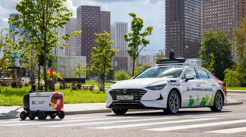 Robotaxi de Yandex