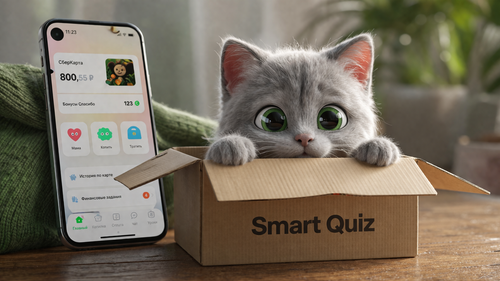 Smart Quiz app interface