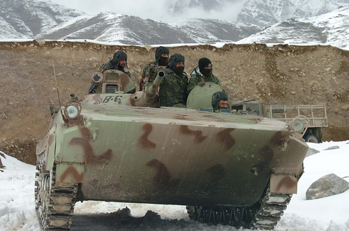 BMP-1 en Afganistán