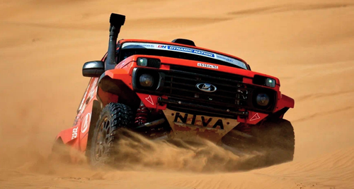 Lada Niva Sport Turbo на чемпионате «Золото Кагана»
