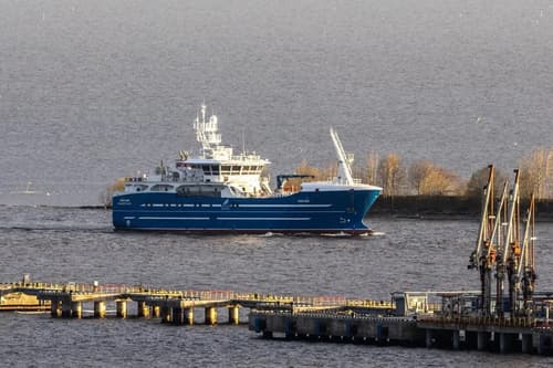 Испытания ярусолова «Марлин» проекта МТ1112XL на «Северной верфи»