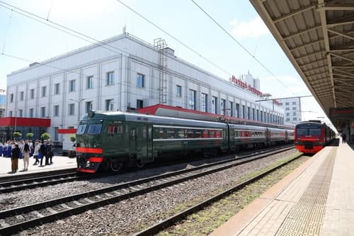 Электричка «Красная птица» в Нижегородской области