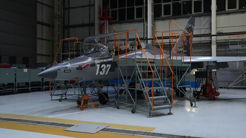 Yak-130M at the Irkutsk Aviation Plant