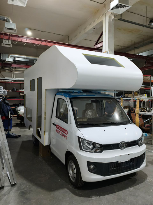 A prototype motorhome from "BN-Motors"