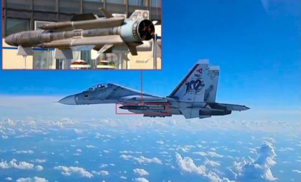 истребитель ВВС Венесуэлы Су-30МК2 с ракетами Х-31 